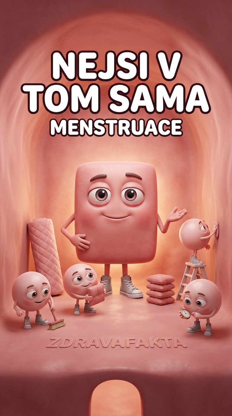 NEJSI V TOM SAMA! MENSTRUACE