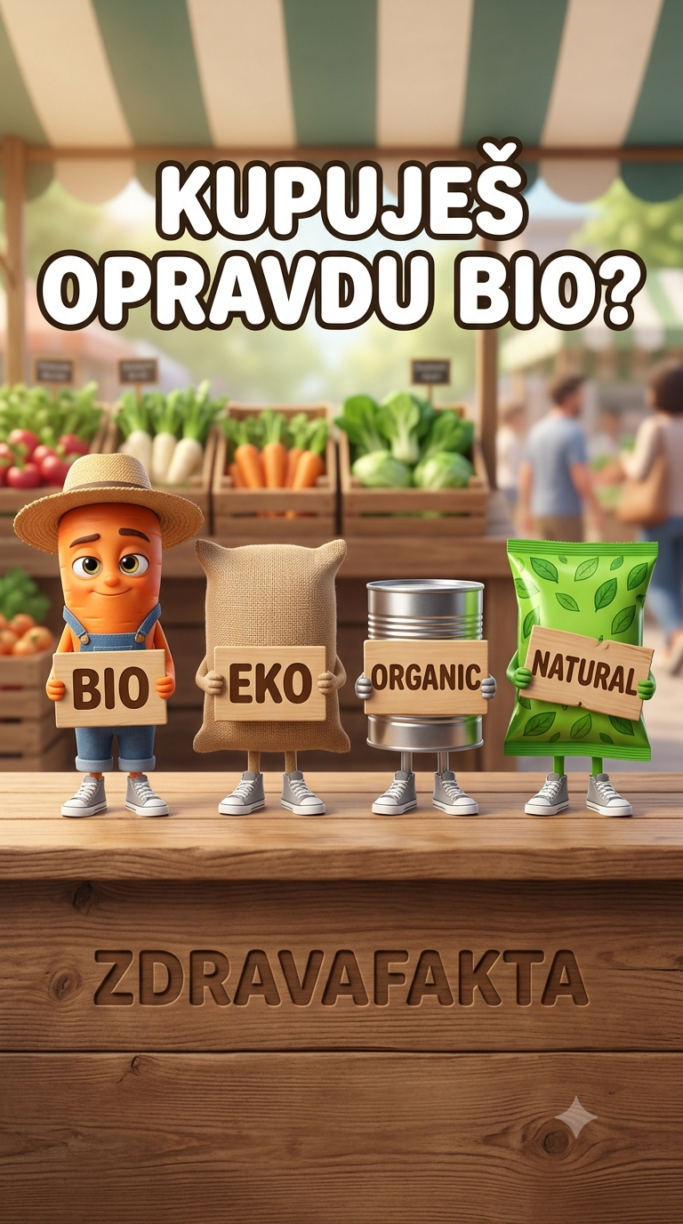 KUPUJEŠ OPRAVDU BIO?