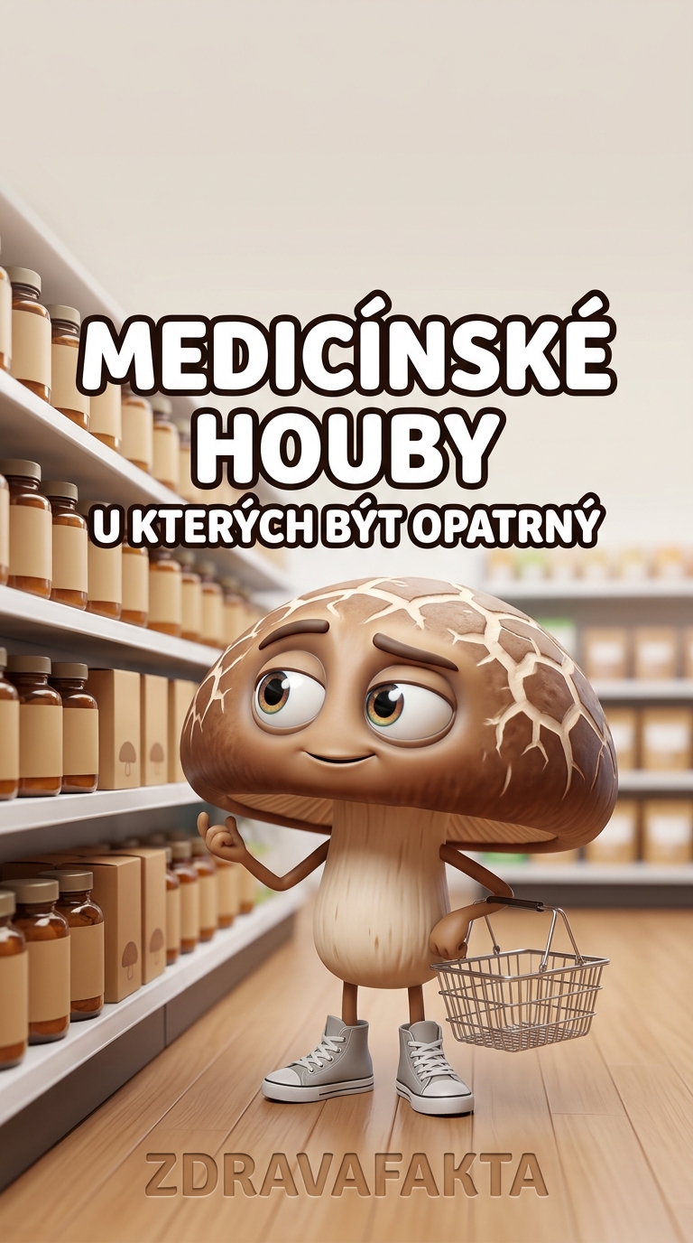 Medicinské houby: u kterých bychom byli opatrní