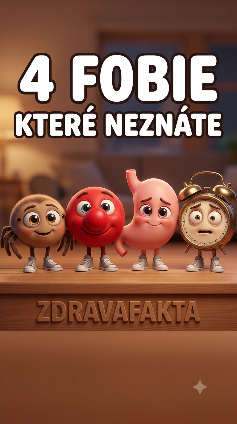 4 FOBIE, KTERÉ NEZNÁTE
